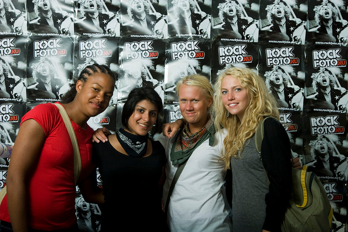 2008-06-26 - Rockfotostudion at Peace & Love, Borlänge
