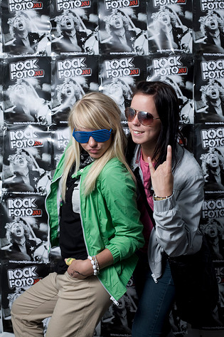 2008-06-26 - Rockfotostudion at Peace & Love, Borlänge