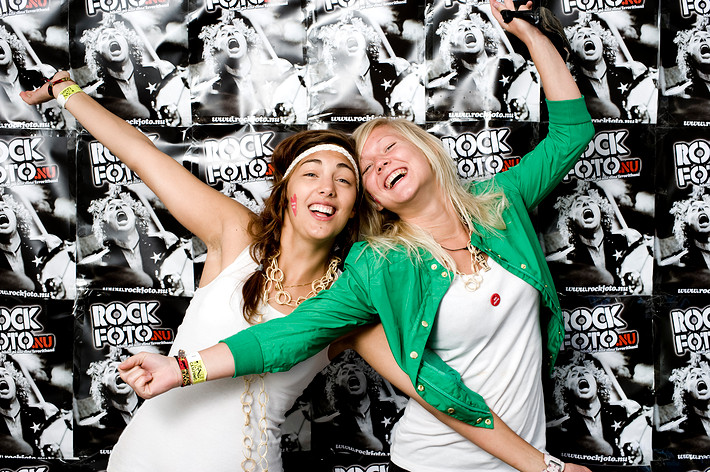 2008-06-27 - Rockfotostudion at Peace & Love, Borlänge