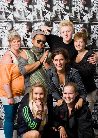 2008-06-27 - Rockfotostudion at Peace & Love, Borlänge