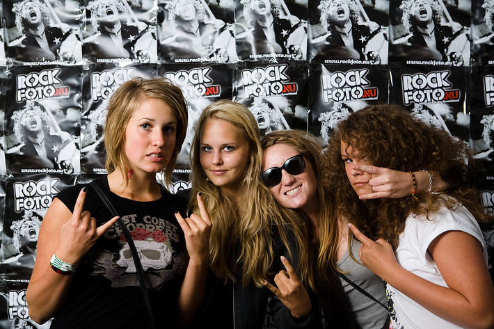2008-06-28 - Rockfotostudion at Peace & Love, Borlänge