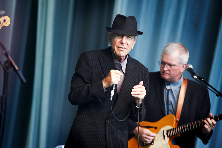 2008-07-03 - Leonard Cohen från Sofiero, Helsingborg