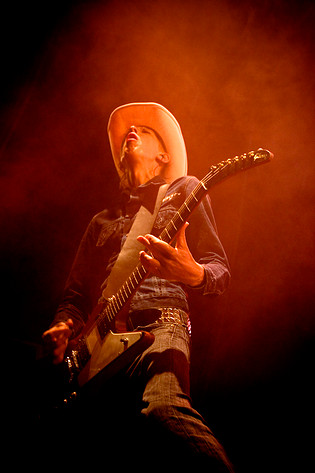 2008-08-02 - Turbonegro at Putte i Parken, Karlskoga