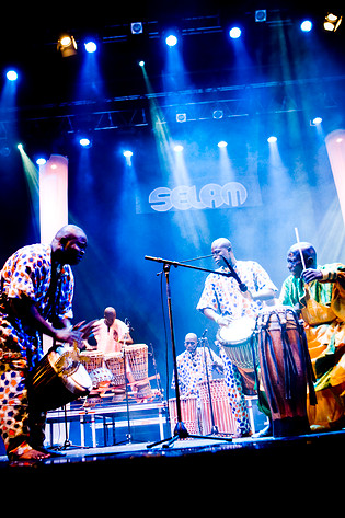 2008-08-12 - Doudou N'Diaye Rose at Kulturfestivalen, Stockholm