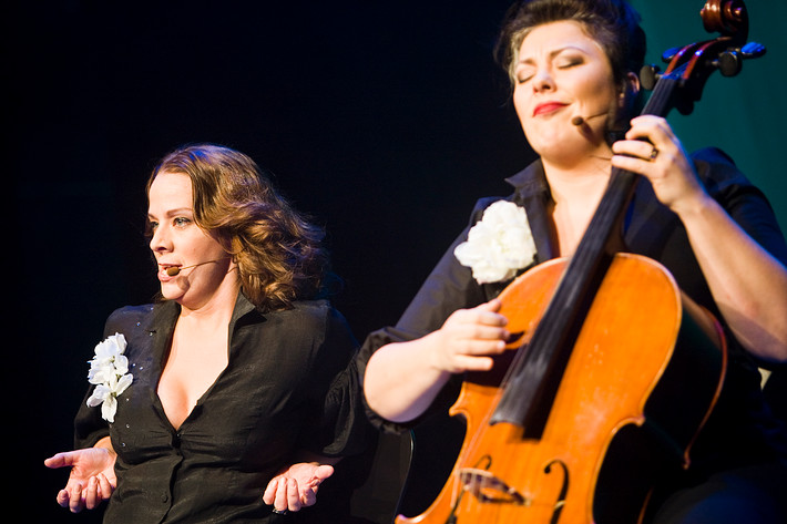 2009-01-30 - Lise & Gertrud at Södra Teatern, Stockholm