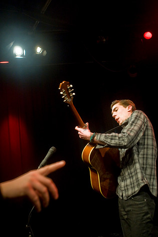 2009-02-12 - Justin Townes Earle at Kägelbanan, Stockholm