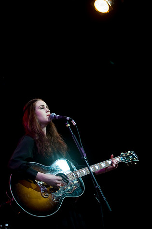 2009-02-24 - Ida Jenshus at Storsjöteatern, Östersund