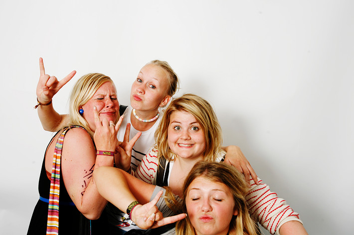 2009-06-25 - Rockfotostudion från Peace & Love, Borlänge