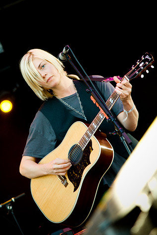 2009-06-27 - Anna Ternheim at Peace & Love, Borlänge