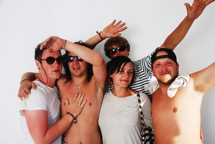 2009-06-27 - Rockfotostudion at Peace & Love, Borlänge