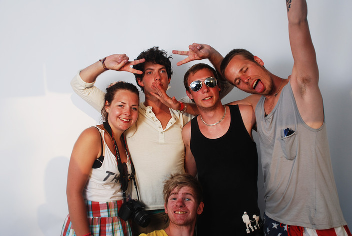 2009-06-27 - Rockfotostudion at Peace & Love, Borlänge