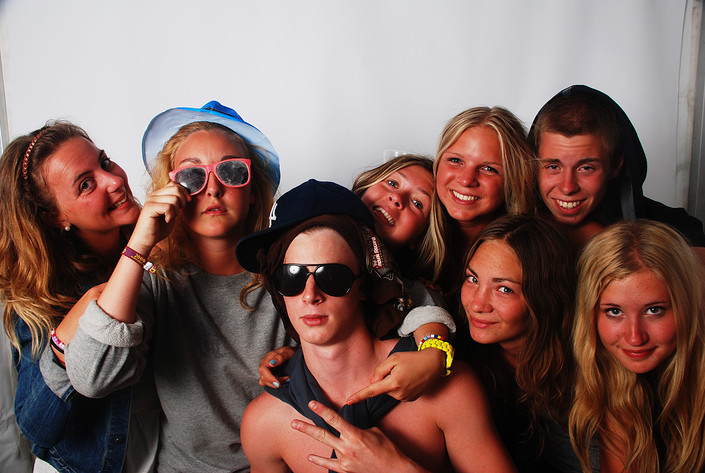 2009-06-27 - Rockfotostudion at Peace & Love, Borlänge