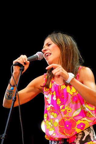 2009-07-30 - Tomas Ledin, Caroline af Ugglas at Skansen, Stockholm