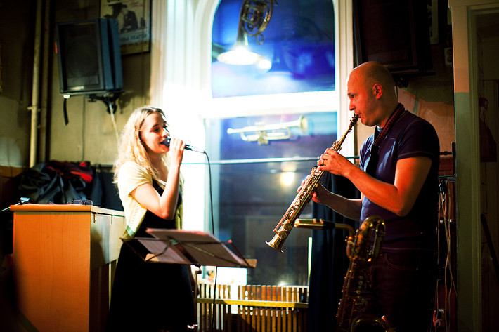 2009-10-18 - Jonas Knutsson från Glenn Miller Café, Stockholm