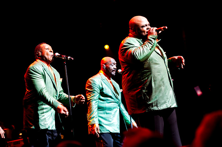 2010-03-08 - The Temptations at Cirkus, Stockholm