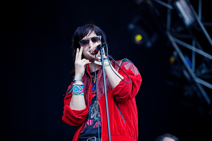 2010-06-30 - Julian Casablancas från Peace & Love, Borlänge