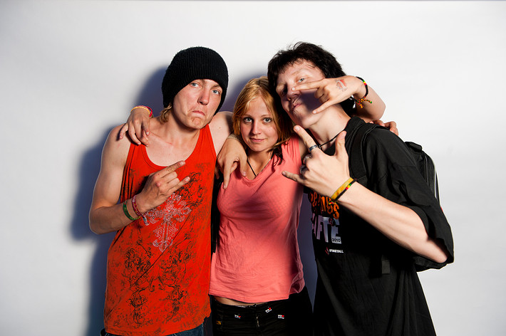 2010-07-03 - Rockfotostudion at Peace & Love, Borlänge