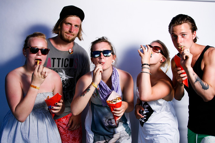 2010-07-03 - Rockfotostudion at Peace & Love, Borlänge
