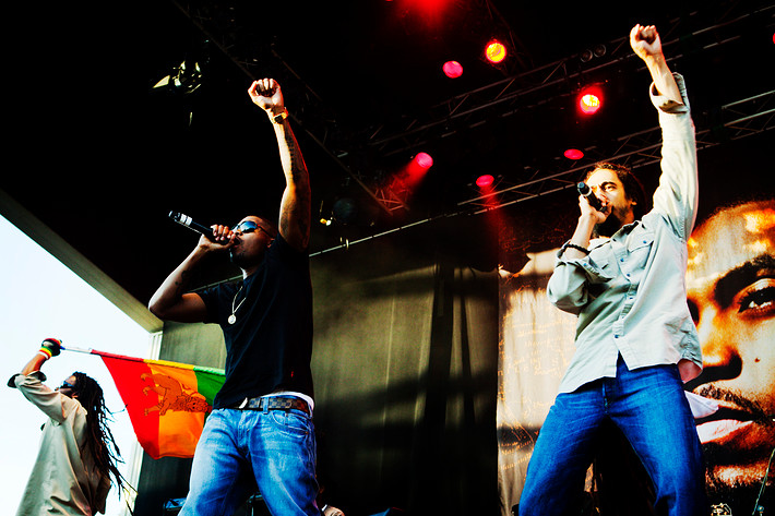 2010-07-07 - Nas & Damian Marley at Gröna Lund, Stockholm