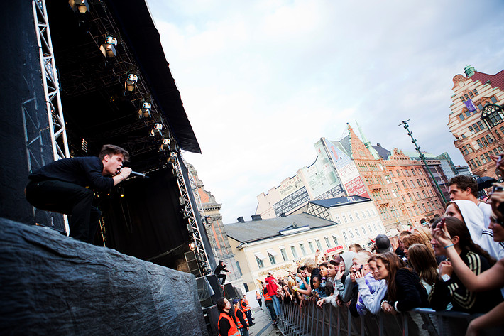 2010-08-21 - Maskinen at Malmöfestivalen, Malmö