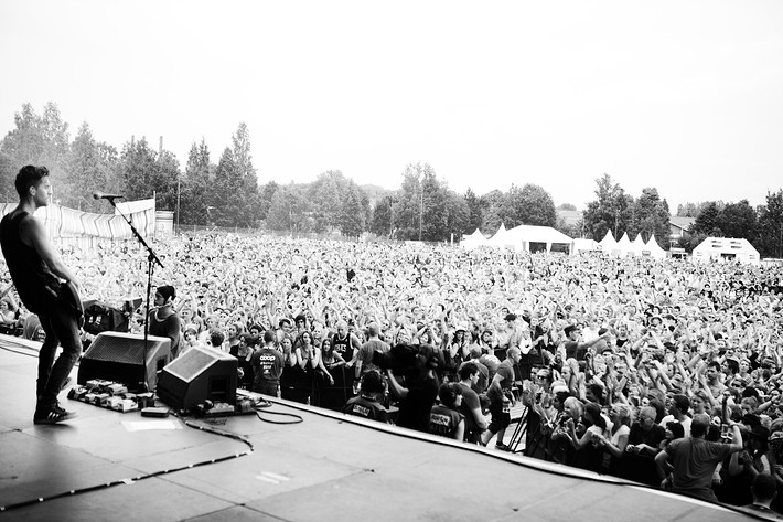 2011-07-01 - The Sounds at Peace & Love, Borlänge