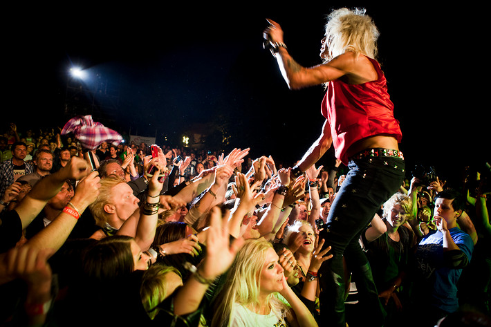 2011-07-02 - Michael Monroe at Peace & Love, Borlänge