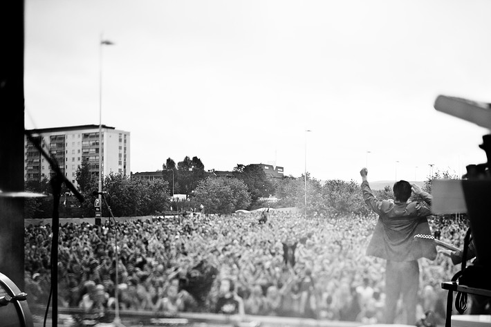 2011-07-02 - Daniel Adams-Ray at Peace & Love, Borlänge