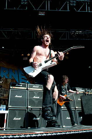 2011-07-09 - Airbourne från Sonisphere Stockholm, Stockholm