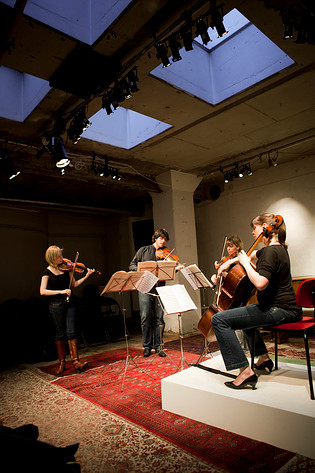 2012-03-16 - Chiaroscuro Quartet at Forum, Stockholm