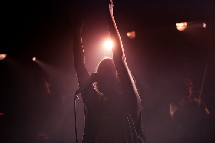 2012-03-31 - Zola Jesus från Debaser Slussen, Stockholm