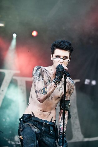 2012-06-17 - Black Veil Brides at Greenfield Festival, Interlaken