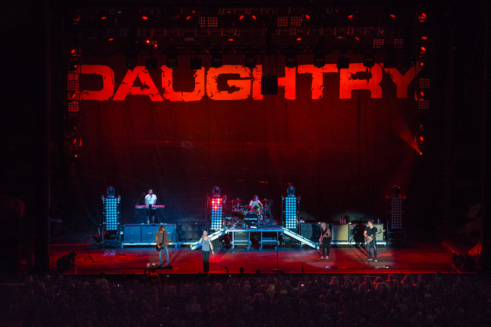 2013-07-03 - Daughtry at Red Hat Amphitheater, Raleigh, NC