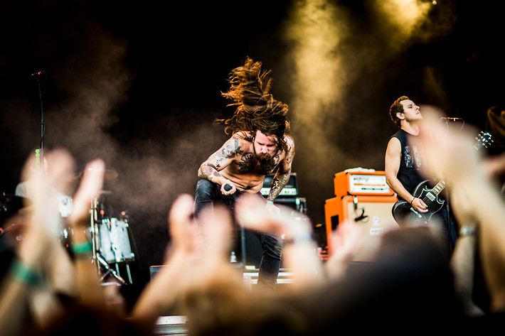 2013-08-16 - Kvelertak från Parkenfestivalen, Bodø