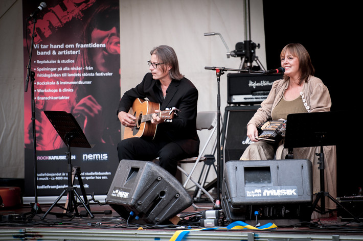 2013-08-31 - Åsa Jinder at Växjö Visfestival, Växjö