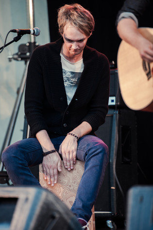 2013-08-31 - Oskar Lindwall at Växjö Visfestival, Växjö